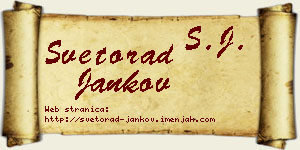 Svetorad Jankov vizit kartica